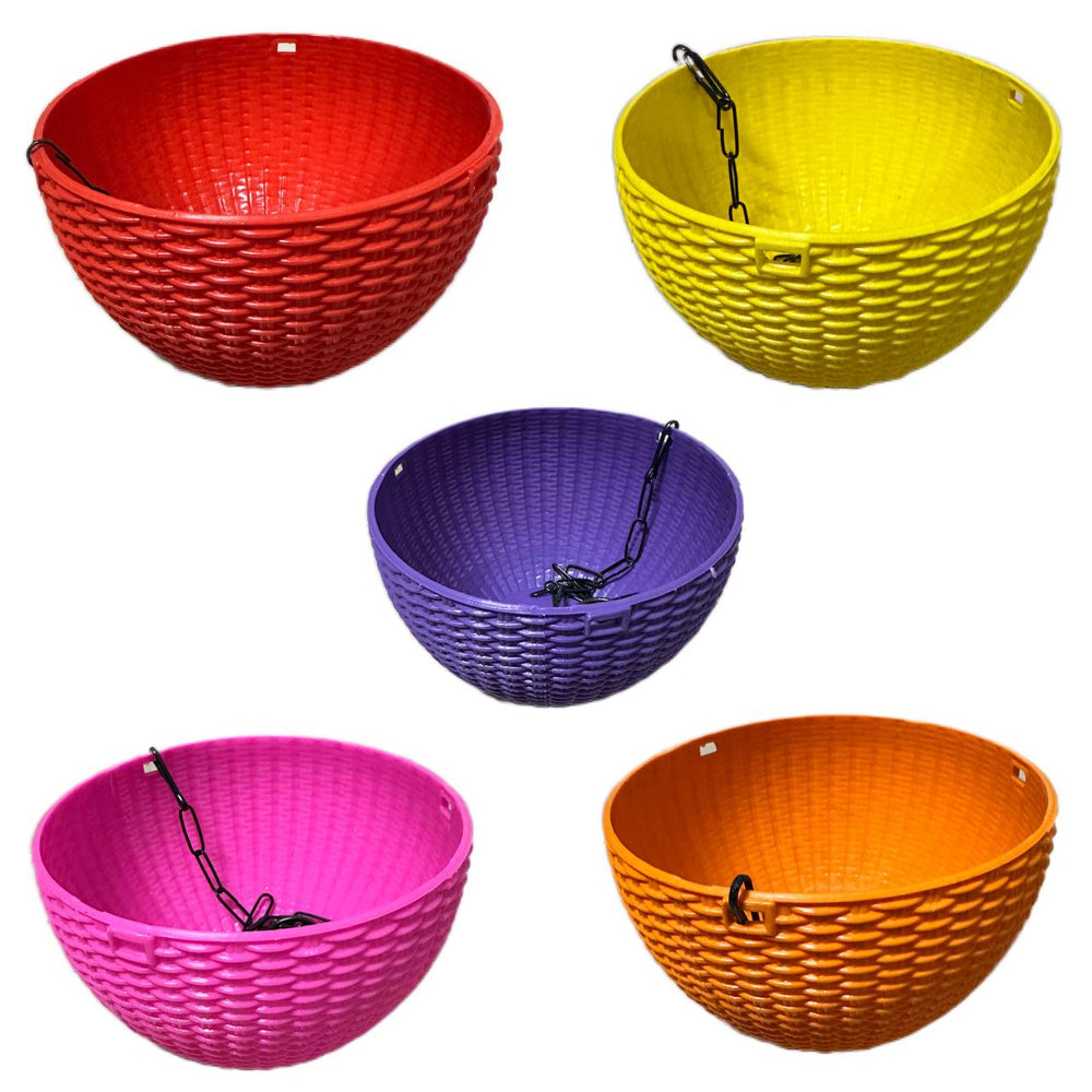 colour Hanging pot (set of 5 )