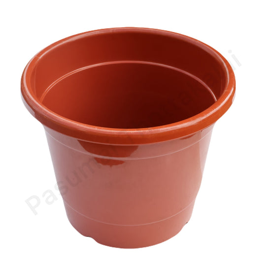 16 INCHES BROWN POT