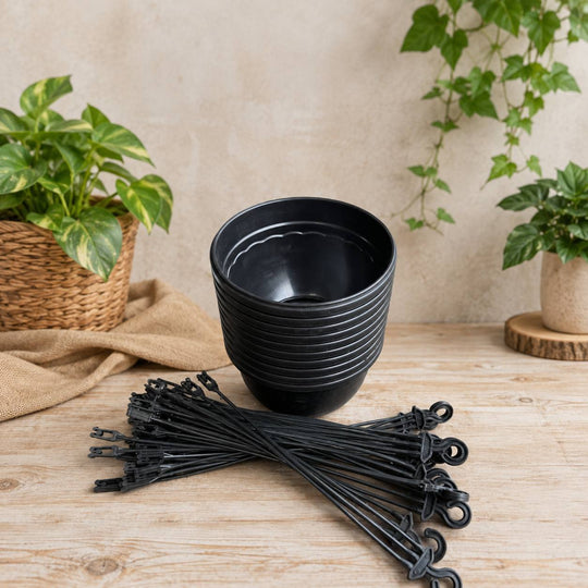 hanging pot offer ( set of 10 pots )