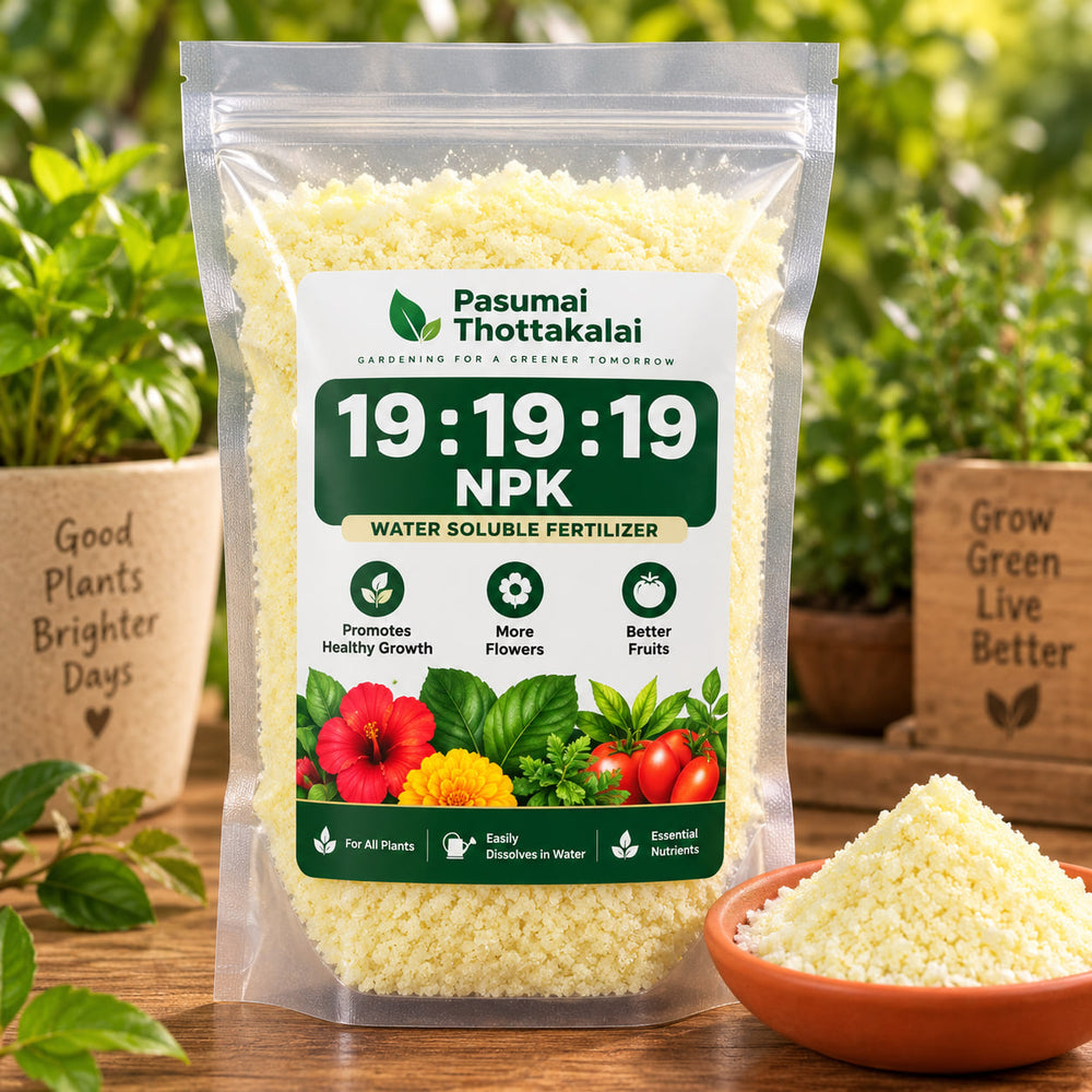 NPK 19:19:19 (All flowers, vegetables,all types of plants ) 250gm
