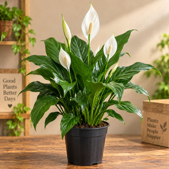 Peace lily plant