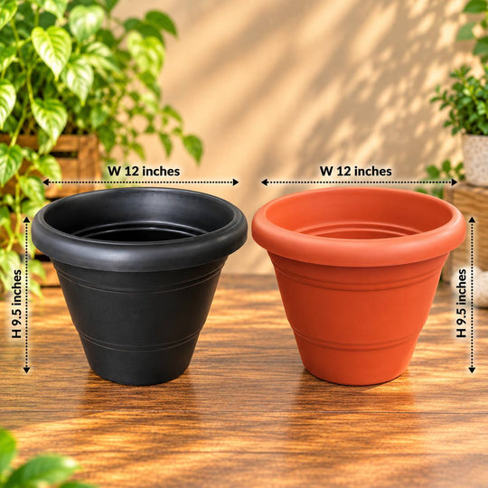 12 INCHES ROUND POT