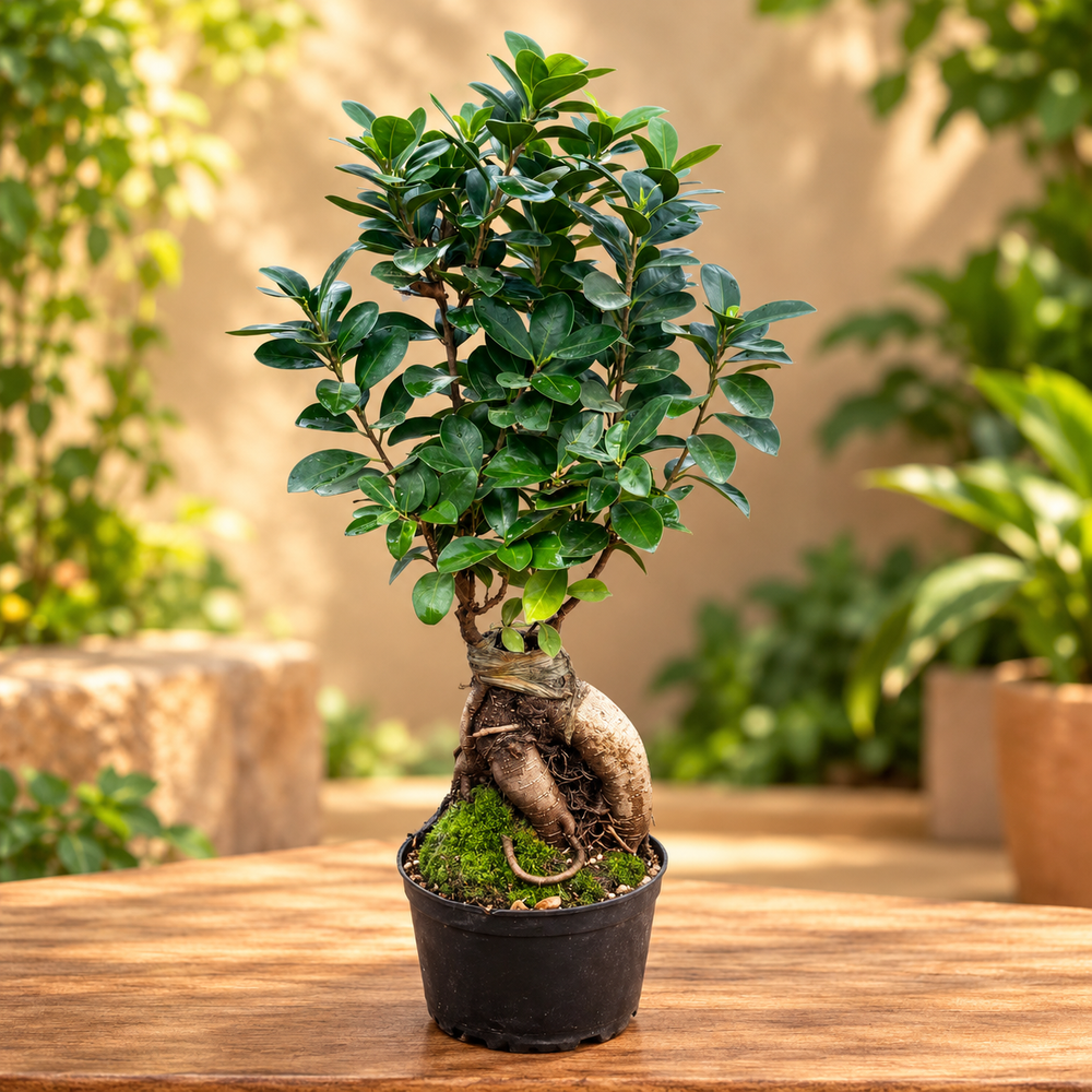 Ficus Bonsai plant