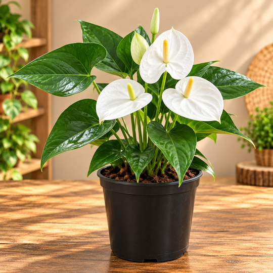 Anthurium white colour